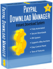 Paypal Download Manager with Shopping option